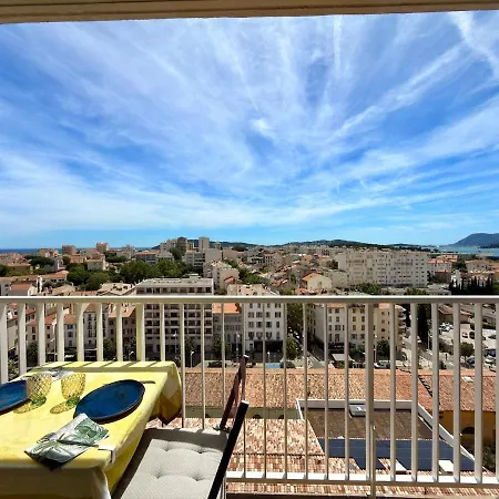Vue 180 - Balcon - Plages 10min * Tolón